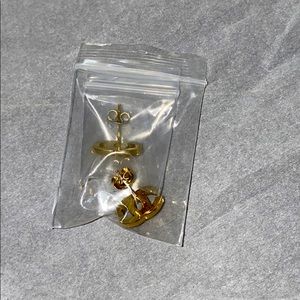 Golden Chanel earrings